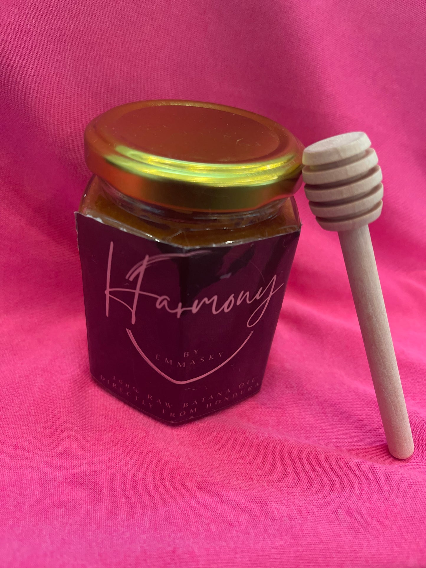 Batana Hair Oil 🌿 Nature’s Pure Golden Touch 100% Raw for Every Strand (6 oz Jar with Included Honeycomb Hair Scooper)
